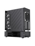 Кутия за компютър Gamemax N90 BG, Middle Tower ATX, Dual-Chamber, Tempered Glass, 6x ARGB вентилатора, RGB контрол - 9101-1300R0