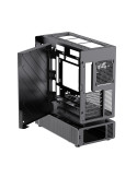 Кутия за компютър Gamemax N90 BG, Middle Tower ATX, Dual-Chamber, Tempered Glass, 6x ARGB вентилатора, RGB контрол - 9101-1300R0