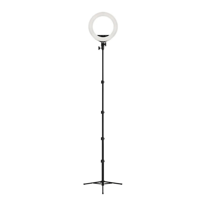 Стрийминг осветление Streamplify LIGHT 14, 36cm, 72 LED, 3400lm, 3000K-6000K, IR дистанционно, USB зареждане, статив/селфи стик 