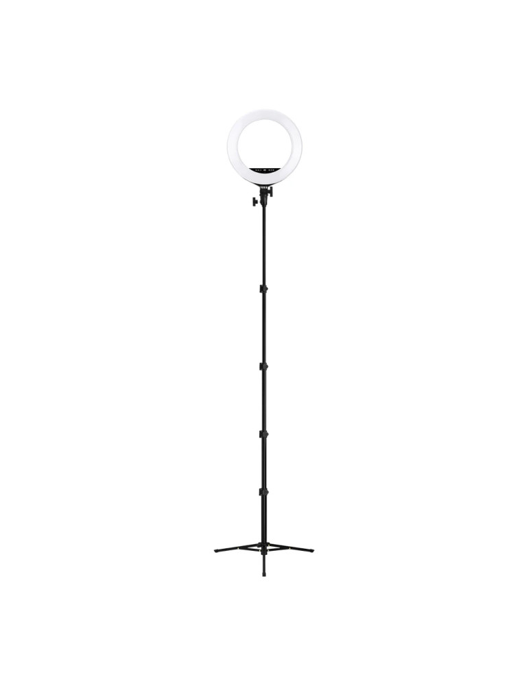 Стрийминг осветление Streamplify LIGHT 14, 36cm, 72 LED, 3400lm, 3000K-6000K, IR дистанционно, USB зареждане, статив/селфи стик 