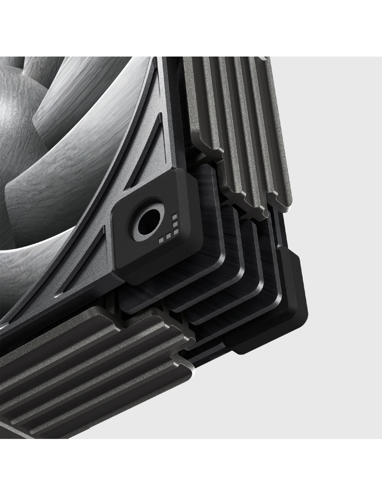 Вентилатор Sudokoo MACH 120, 120mm, 500-2200 RPM, 12V DC, PWM - R-MACH120-GYWPN1-GAS - 7