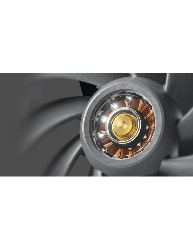 Вентилатор Sudokoo MACH 120, 120mm, 500-2200 RPM, 12V DC, PWM - R-MACH120-GYWPN1-GAS - 9