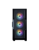 Кутия за компютър Zalman I3 NEO V2 Black, Middle Tower ATX, Mesh, Tempered Glass, 4x RGB вентилатора, поддържа водно охлаждане д