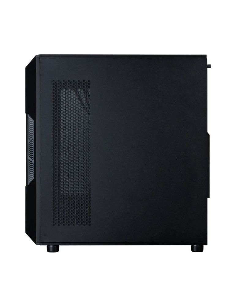 Кутия за компютър Zalman I3 NEO V2 Black, Middle Tower ATX, Mesh, Tempered Glass, 4x RGB вентилатора, поддържа водно охлаждане д