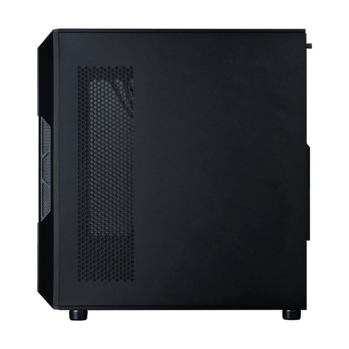 Кутия за компютър Zalman I3 NEO V2 Black, Middle Tower ATX, Mesh, Tempered Glass, 4x RGB вентилатора, поддържа водно охлаждане д