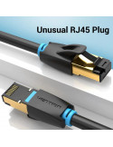 Удължителен кабел Vention Cat.8 SSTP Extension Patch Cable 0.5M Black 40Gbps - IKHBD