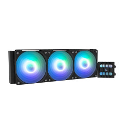Водно охлаждане за процесор Zalman ALPHA2 SE A36, 360mm AIO, 3x120mm вентилатора, Addressable RGB, LGA1851/AM5 - ALPHA2-SE-A36-B