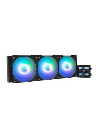 Водно охлаждане за процесор Zalman ALPHA2 SE A36, 360mm AIO, 3x120mm вентилатора, Addressable RGB, LGA1851/AM5 - ALPHA2-SE-A36-B