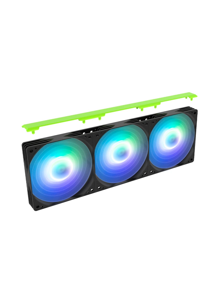 Водно охлаждане за процесор Zalman ALPHA2 SE A36, 360mm AIO, 3x120mm вентилатора, Addressable RGB, LGA1851/AM5 - ALPHA2-SE-A36-B