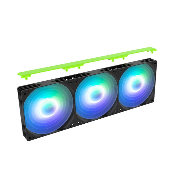 Водно охлаждане за процесор Zalman ALPHA2 SE A36, 360mm AIO, 3x120mm вентилатора, Addressable RGB, LGA1851/AM5 - ALPHA2-SE-A36-B