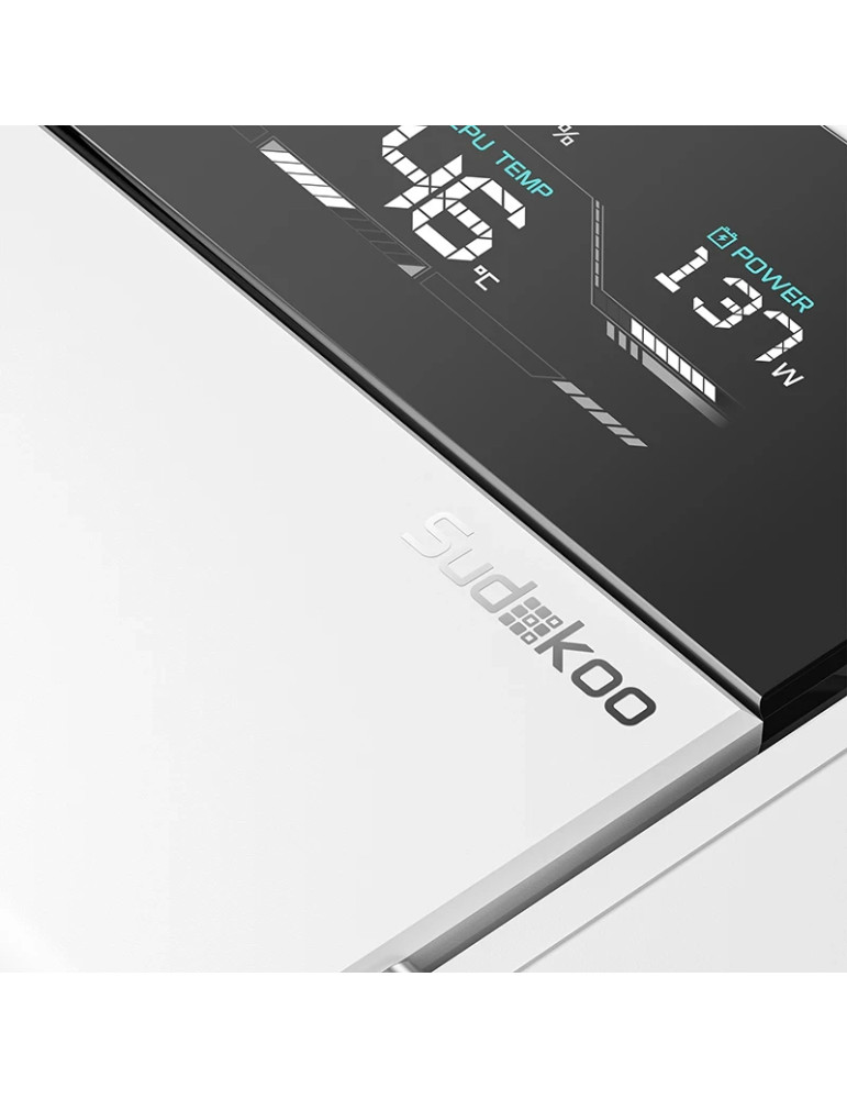 Охладител за процесор Sudokoo SK620V, Dual-Tower, LGA1851/AM5, Въздушно охлаждане, 2x120mm вентилатор, 112.92 CFM, 29.9 dBA - R-