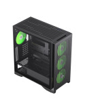 Кутия за компютър Gamemax Leader 2, Middle Tower EATX, Tempered Glass, Addressable RGB, 4x 140mm вентилатора, Type-C Gen 2 - 910