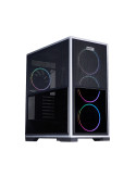 Кутия за компютър 1stPlayer IF8 Black, Middle Tower EATX, 4x140mm A-RGB вентилатори, Tempered Glass, USB-C - IF8-BK-4FO7-14 - 1