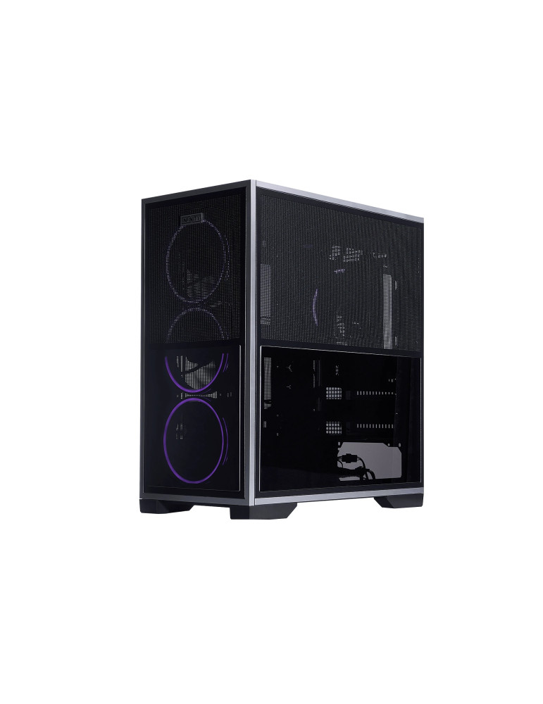 Кутия за компютър 1stPlayer IF8 Black, Middle Tower EATX, 4x140mm A-RGB вентилатори, Tempered Glass, USB-C - IF8-BK-4FO7-14 - 6