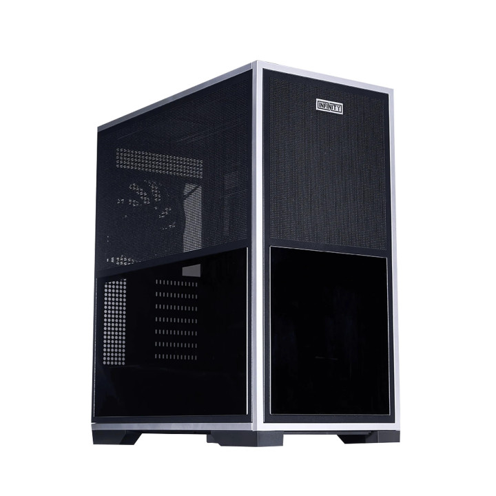 Кутия за компютър 1stPlayer IF8 Black, Middle Tower EATX, 4x140mm A-RGB вентилатори, Tempered Glass, USB-C - IF8-BK-4FO7-14 - 9