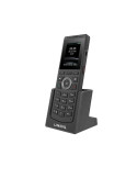 Безжичен VoIP телефон Fanvil LINKVIL W610W, 2.0" 240x320, 4 SIP линии, 16 DSS клавиши, Bluetooth 5.0, Wi-Fi 2.4G/5G, до 9h разго