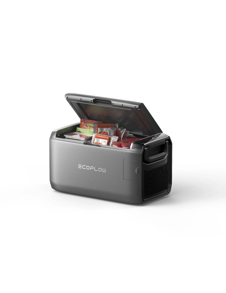 Преносим хладилник Ecoflow GLACIER Classic 35L, Двузонна охлаждане, 55W, 43h автономия, IPX4, Сив - 9