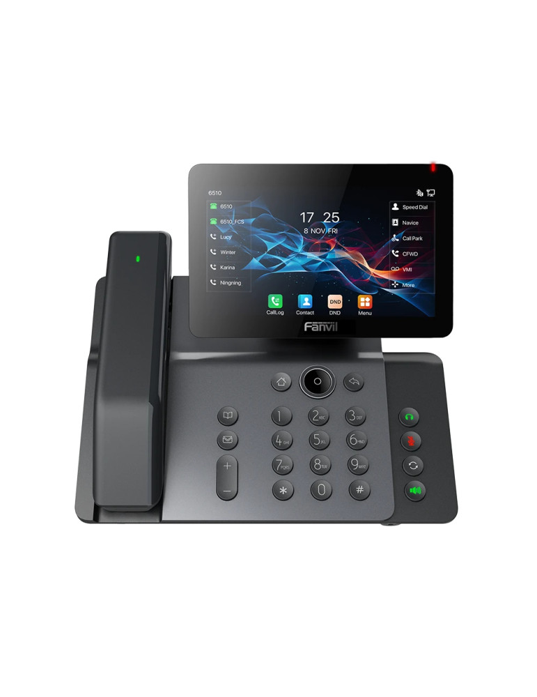 IP телефон Fanvil V66 Pro, 7" IPS 1024x600 Touch Screen, 20 SIP линии, 116 DSS клавиши, Wi-Fi 6, Bluetooth 5.4, Linux - FANVIL-V