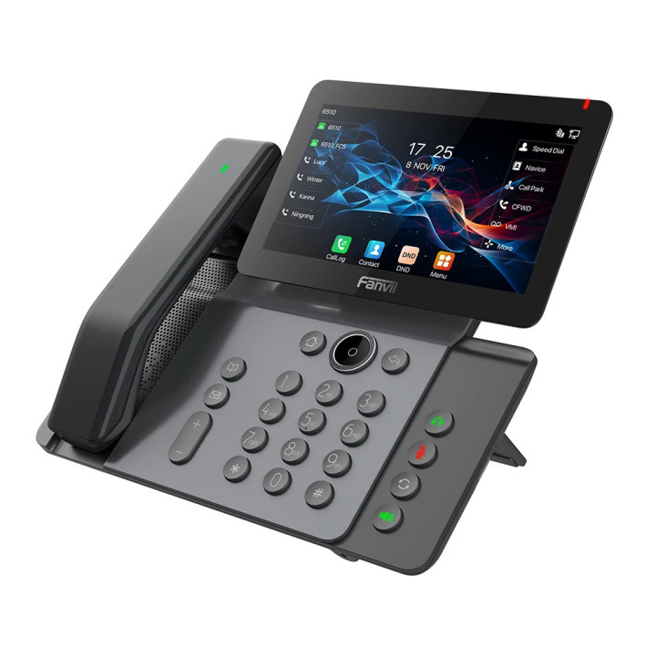 IP телефон Fanvil V66 Pro, 7" IPS 1024x600 Touch Screen, 20 SIP линии, 116 DSS клавиши, Wi-Fi 6, Bluetooth 5.4, Linux - FANVIL-V