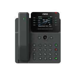 IP телефон Fanvil V62 PRO, 2.8" 320x240, 12 SIP линии, 21 DSS клавиши, HD Audio, 6-човека конференция, 2x Gigabit LAN, PoE - FAN
