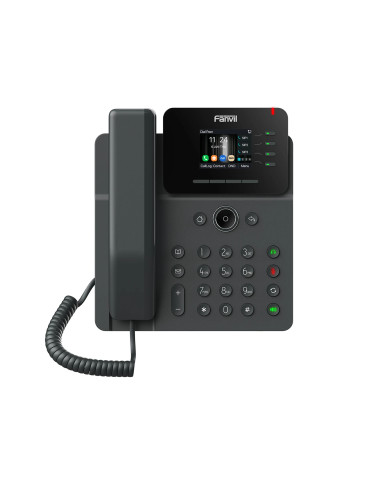 IP телефон Fanvil V61G, 2.4" 320x240, 4 SIP линии, 12 DSS клавиши, HD Audio, Linux - FANVIL-V61G - 1