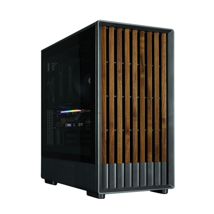 Кутия за компютър Zalman P10 NAMU BLACK, mATX Mini Tower, Tempered Glass, 3x120mm вентилатори, USB 3.1 Type-C - P10-NAMU-BLACK -