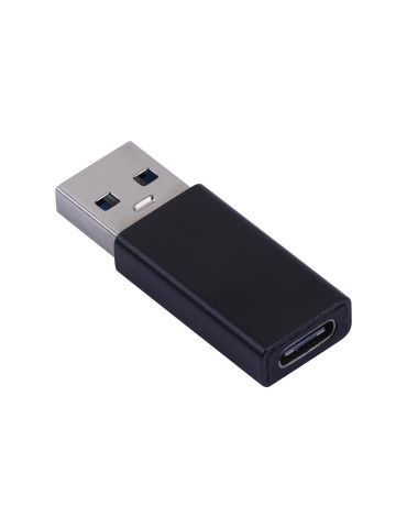 USB адаптер VCom CA436MI, USB 3.0 Type-A към USB Type-C, 5Gb/s, Черен  - 1