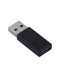 USB адаптер VCom CA436MI, USB 3.0 Type-A към USB Type-C, 5Gb/s, Черен  - 1