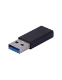 USB адаптер VCom CA436MI, USB 3.0 Type-A към USB Type-C, 5Gb/s, Черен  - 2