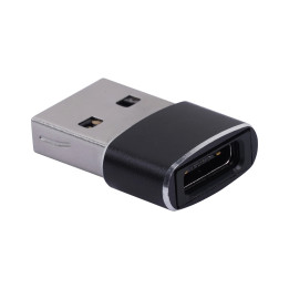 USB адаптер VCom CA435M, USB 2.0 AM към Type-C F, Aluminum shell, 480Mb/s - 1