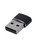 USB адаптер VCom CA435M, USB 2.0 AM към Type-C F, Aluminum shell, 480Mb/s - 2