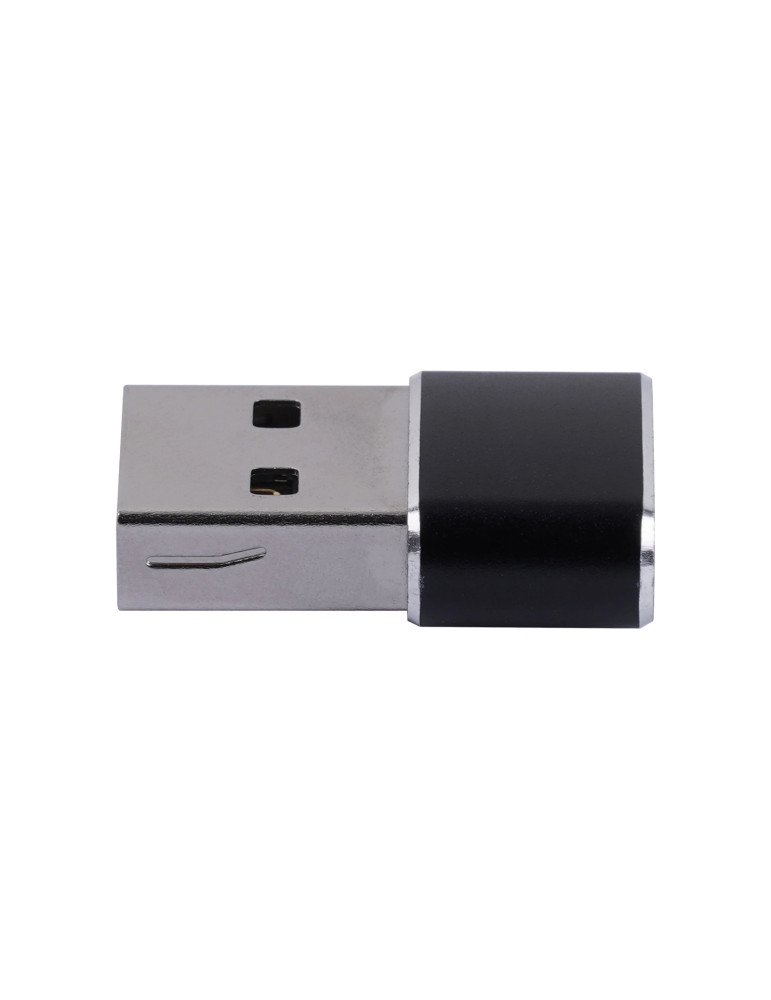 USB адаптер VCom CA435M, USB 2.0 AM към Type-C F, Aluminum shell, 480Mb/s - 4