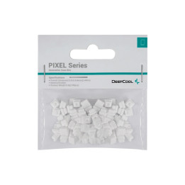 Силиконови битове DeepCool PIXEL White, 100 броя, 5.4x5.4x4mm - PIXEL-WHITE - 1