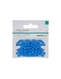 Силиконови битове DeepCool PIXEL Blue, 5.4x5.4x4mm, 100 броя - PIXEL-BLUE - 1