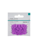 Силиконови битове DeepCool PIXEL Violet, 100 броя, 5.4x5.4x4mm - 1