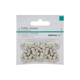 Силиконови битове DeepCool PIXEL Grey, 5.4x5.4x4mm, 100 броя - PIXEL-GREY - 1