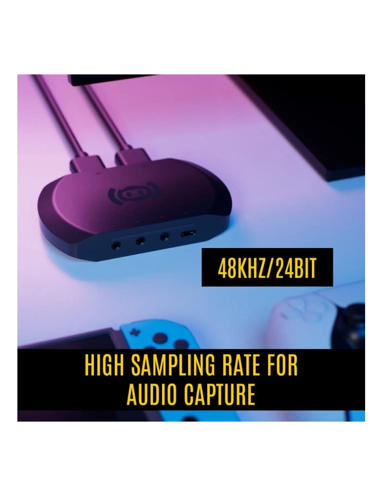 Външна кепчър карта Streamplify CAPTURE 4K SPVC-CA12401.11, HDMI 2.0 4K@60Hz, USB-C 5Gbps, Audio 3.5mm - 10