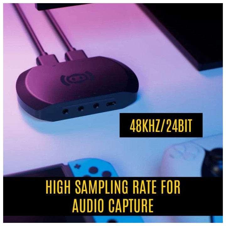 Външна кепчър карта Streamplify CAPTURE 4K SPVC-CA12401.11, HDMI 2.0 4K@60Hz, USB-C 5Gbps, Audio 3.5mm - 10