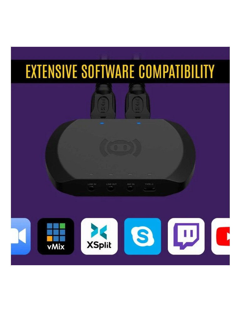 Външна кепчър карта Streamplify CAPTURE 4K SPVC-CA12401.11, HDMI 2.0 4K@60Hz, USB-C 5Gbps, Audio 3.5mm - 14