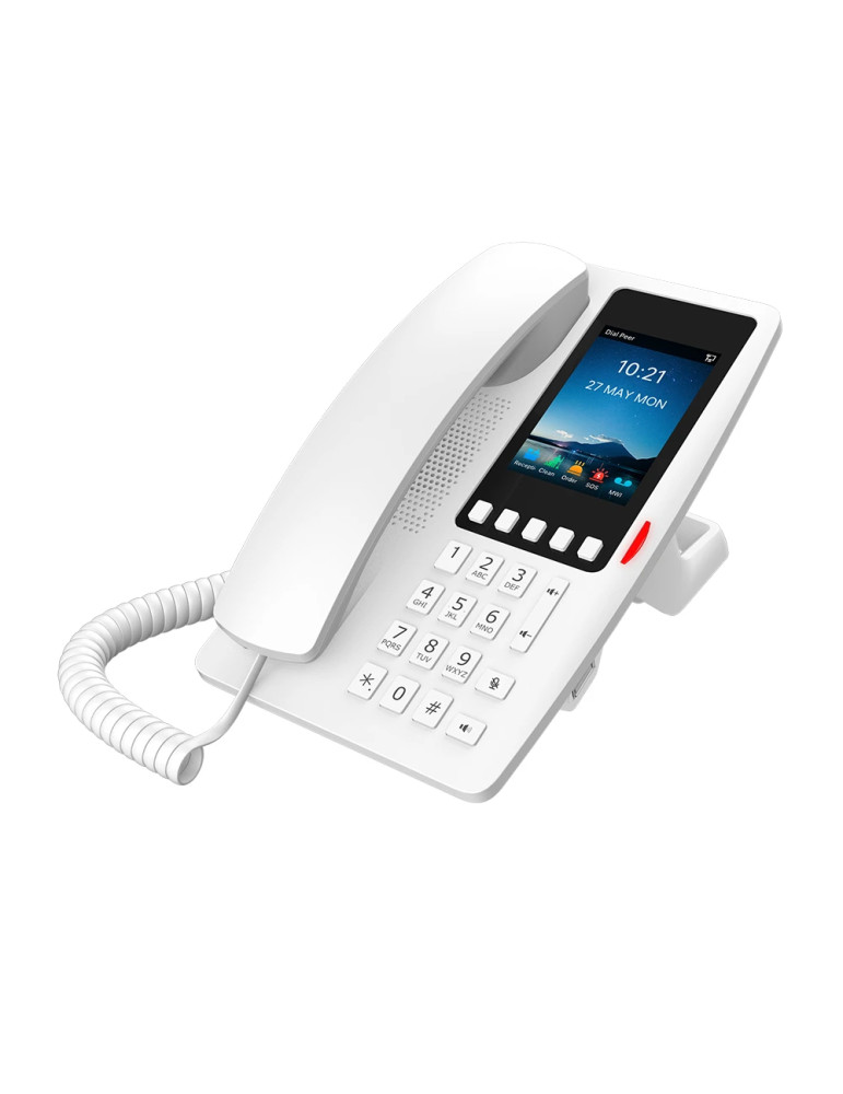 IP телефон Fanvil H6W, 3.5" IPS 320x480, 2 SIP линии, Wi-Fi 6, PoE, HD Audio - FANVIL-H6W-WH - 1