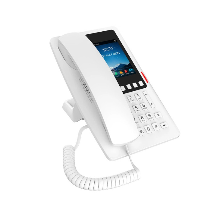 IP телефон Fanvil H6W, 3.5" IPS 320x480, 2 SIP линии, Wi-Fi 6, PoE, HD Audio - FANVIL-H6W-WH - 3