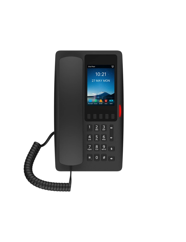 IP телефон Fanvil H6W, 3.5" IPS 320x480, 2 SIP линии, Wi-Fi 6, PoE, HD Audio - FANVIL-H6W-BK - 2