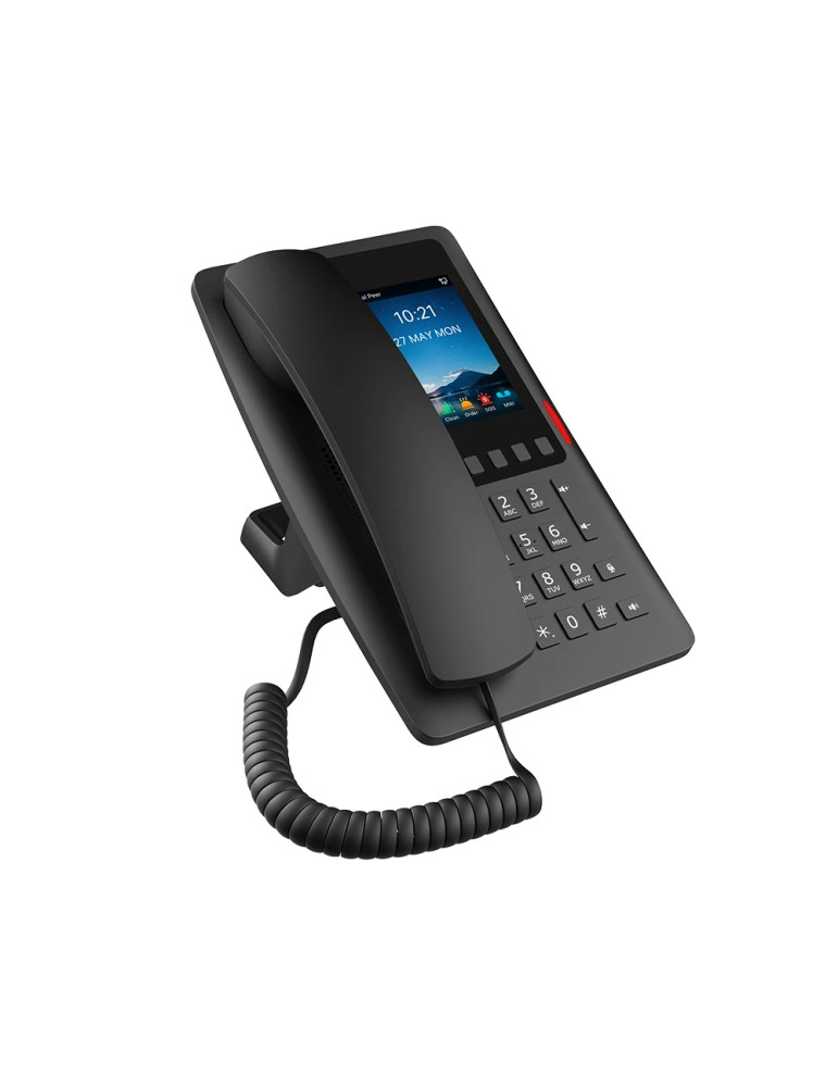 IP телефон Fanvil H6W, 3.5" IPS 320x480, 2 SIP линии, Wi-Fi 6, PoE, HD Audio - FANVIL-H6W-BK - 3