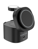Безжично зарядно Canyon 4 in 1 Wireless Charging Stand, Qi2, 15W max, 70x70x70.3mm, 65W адаптер - CNS-WCS405B - 3