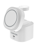Компактна безжична зарядна станция CANYON 4 in 1, Qi2, 15W max, 70x70x70.3mm, с 65W адаптер - CNS-WCS405W - 2
