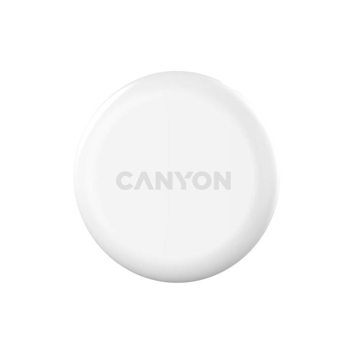 Тракер за ключове, чанти, домашни любимци и багаж CANYON ONTAG 1 iOS 4 бр. комплект, Бял, IP66, CR2032 батерия, 10 месеца работа