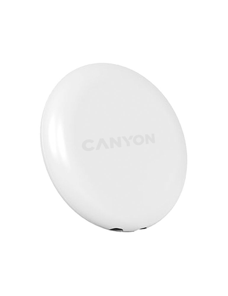 Тракер за ключове, чанти, домашни любимци и багаж CANYON ONTAG 1 iOS 4 бр. комплект, Бял, IP66, CR2032 батерия, 10 месеца работа