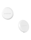 Тракер за ключове, чанти, домашни любимци и багаж CANYON ONTAG 1 iOS 4 бр. комплект, Бял, IP66, CR2032 батерия, 10 месеца работа