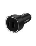 Автомобилен адаптер CANYON OnDrive 48 PD, 48W, USB-A + USB-C, черен - CNE-CCABR3AC - 1