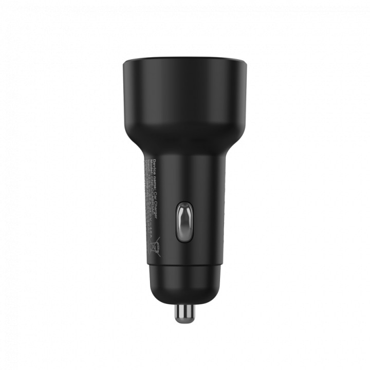 Автомобилен адаптер CANYON OnDrive 48 PD, 48W, USB-A + USB-C, черен - CNE-CCABR3AC - 4